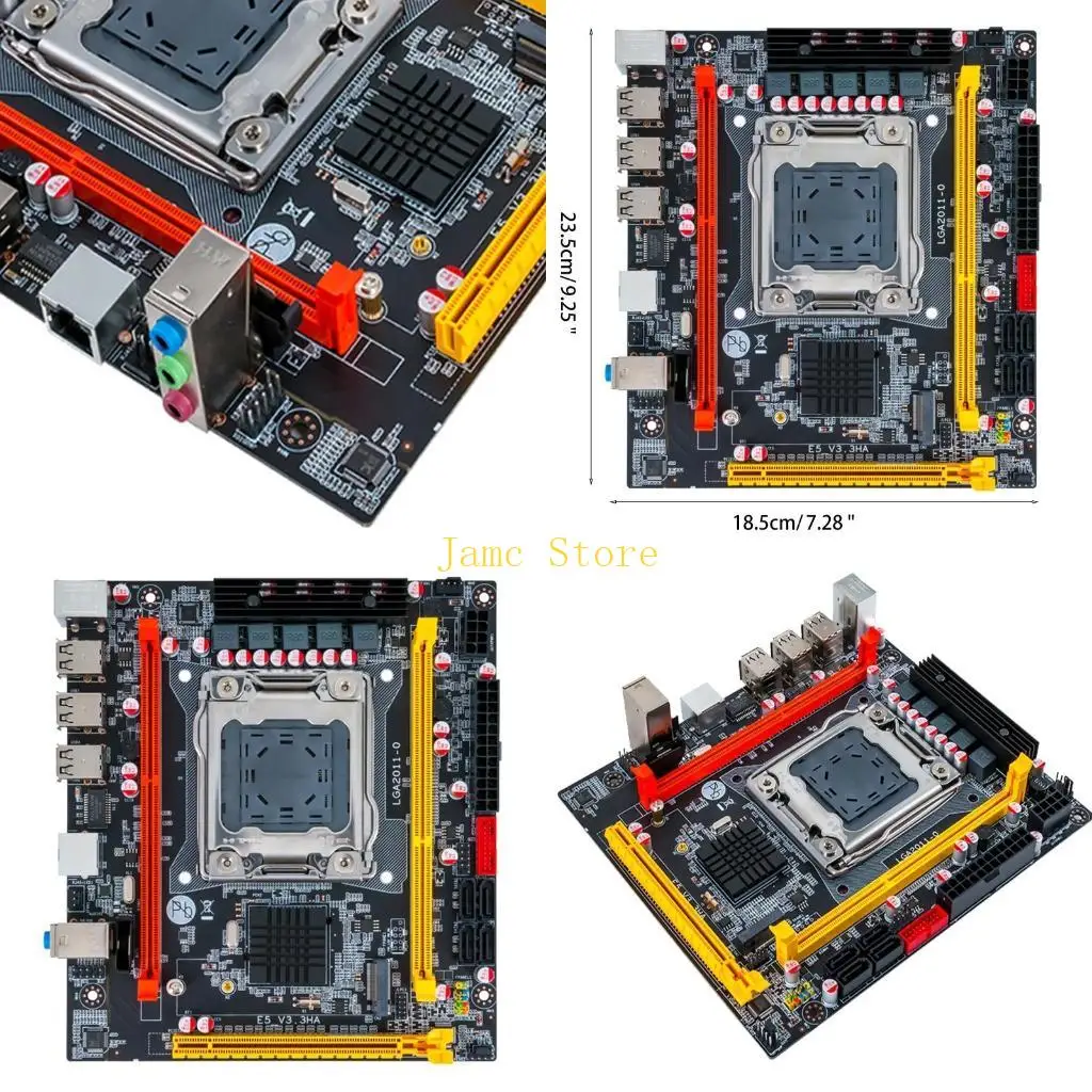 

LX0B X79-3.3HB Материнская плата LGA2011 PCI-E NVME SSD для M.2 Поддержка Reg ECC Memory Xeon
