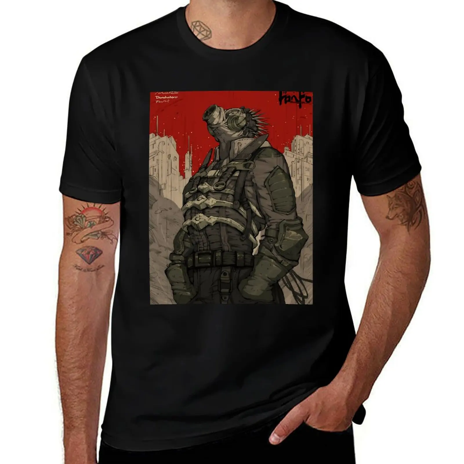 

Dorohedoro T-Shirt mens graphic t shirts man graphic t shirt cotton t shirts man 100% T-shirt