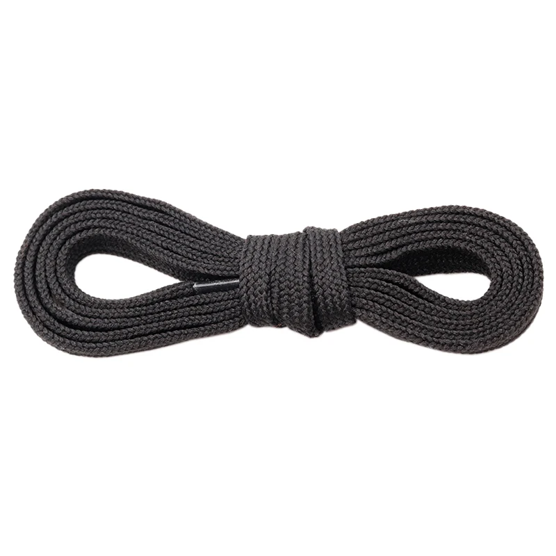 Weiou Laces Charmed Lacet 6mm Women Sneaker Shoelaces Double Layer Polyester Flat Type Solid White Black fit for LeBron 21