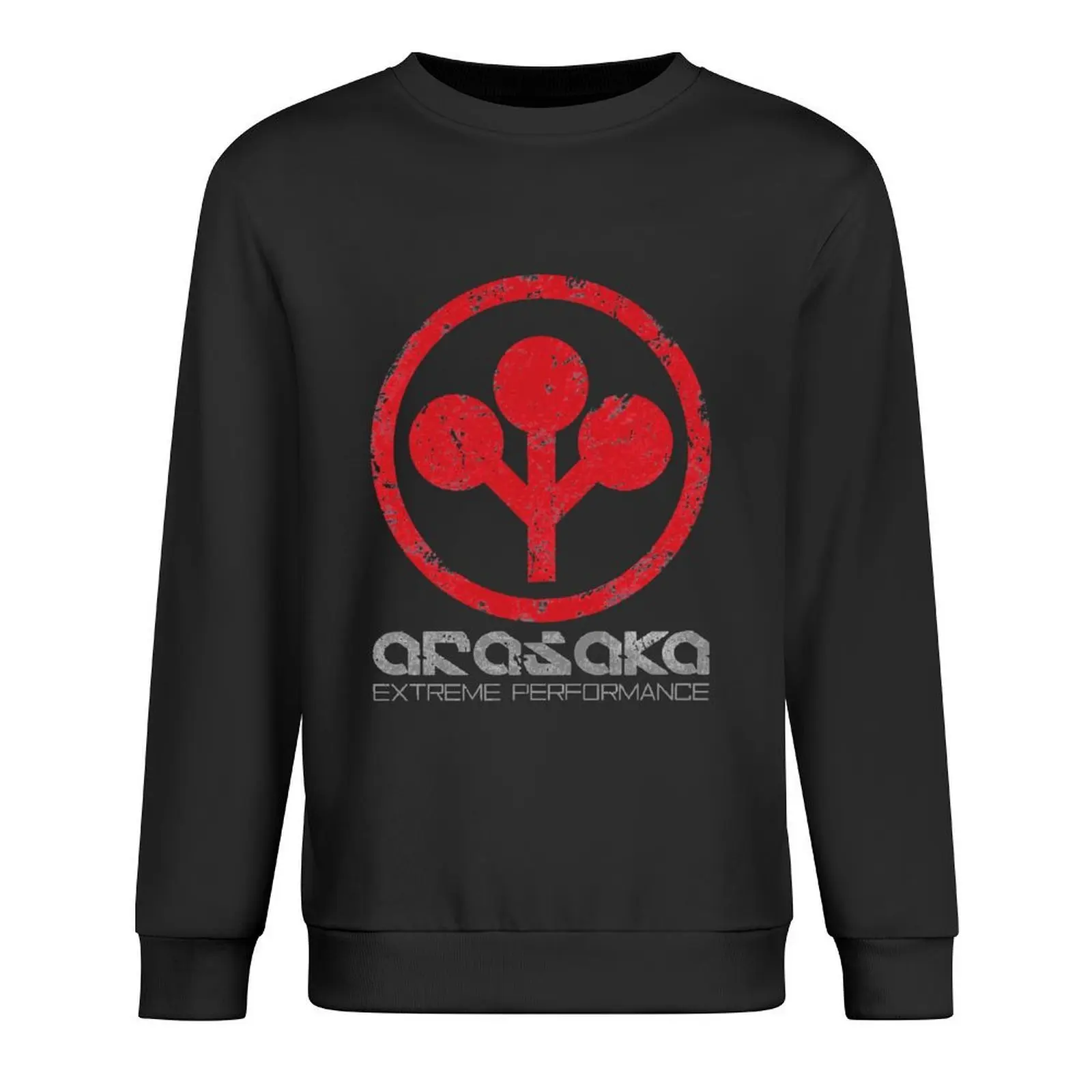 

Distressed Arasaka Corp Pullover blouse men clothing men's autumn clothes men's clothing sweatshirts for men
