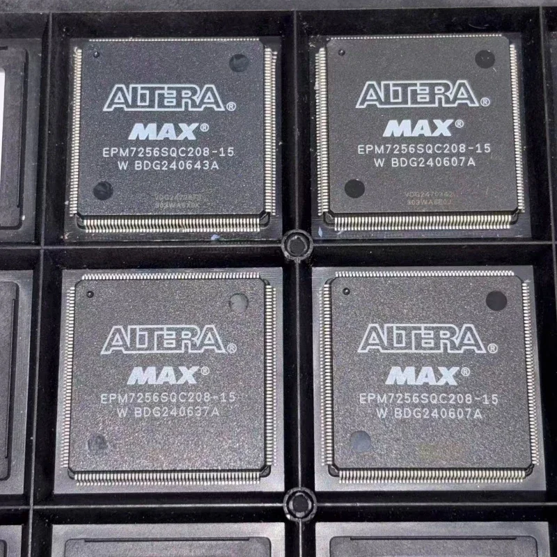 EPM7256SQC208-15 Altera MAX 7000S Complex Programmable Logic Device, 256 Macrocells, 5000 Gates, 15ns Delay, 5V, 208-Pin QFP