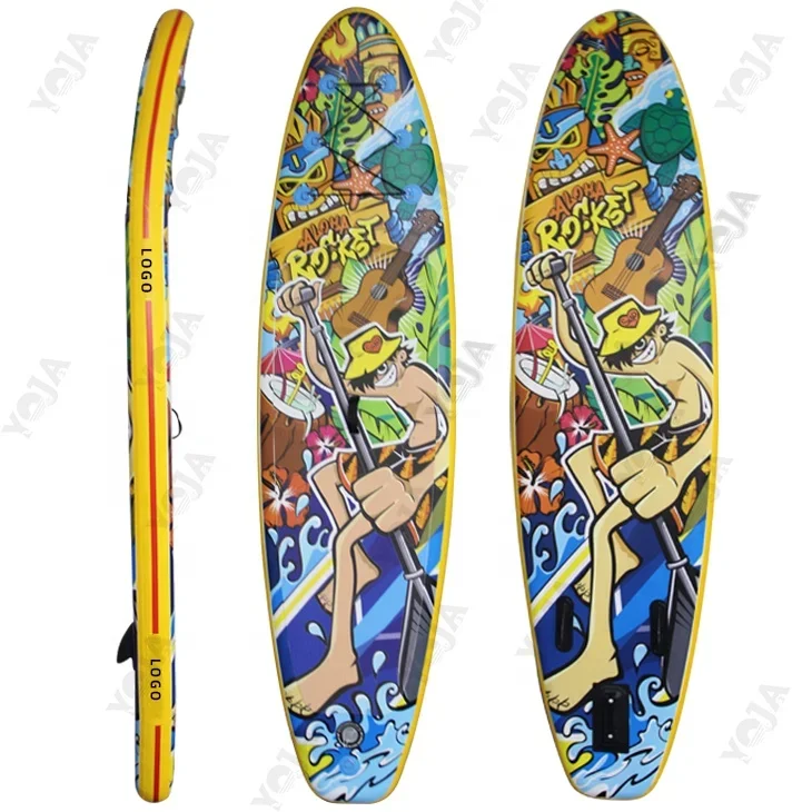 

New Design Cool Boy Best Inflatable Paddle Board Paddle Sup Board Surf Surfboard Inflatable Paddleboard With Sup Board Bag