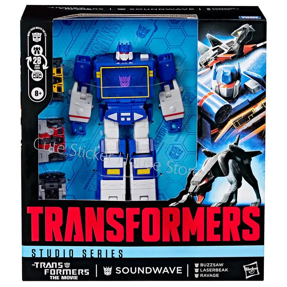Disponibile originale Hasbro Studio Series Leader Class The Transformers: The Movie Soundwave 6,5 pollici Movie Action Figure Model Toy