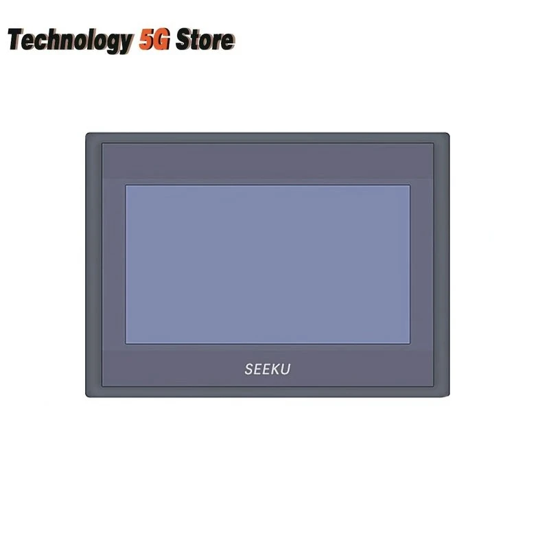 

SEEKU WS7048T 7" HMI PLC All in One Touch Screen HMI with Built-In PLC (24DI 24DO Transistor Output)