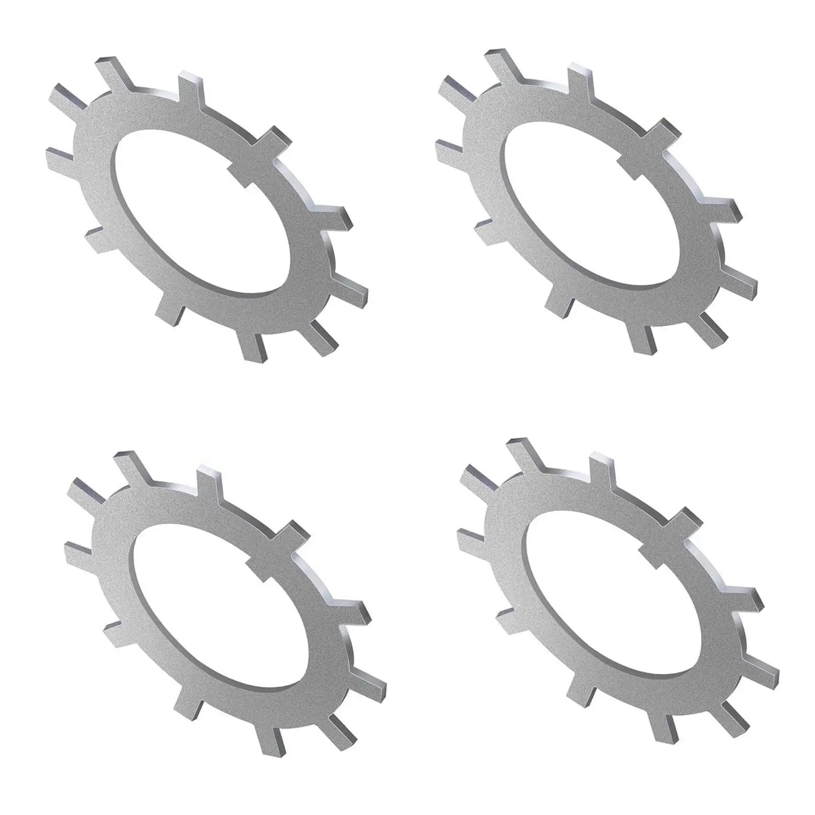 4x عجلة مقطورة المغزل تانغ غسالات الثقيلة 1.77 "مكونات Accs أجزاء المحور القوي غسالات تانغ ل 10K 12K 15K #1