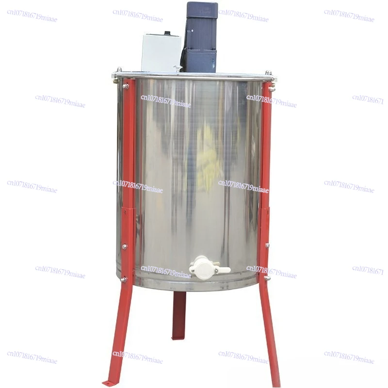 Stainless steel horizontal electric rack manual honey shaker 2 4 6 8 12 24 frame beekeeping equipment