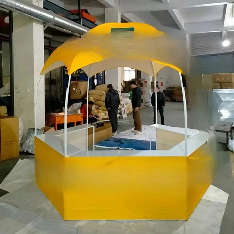 3x6M portable rooftop tent, quick indoor stretch terrace, or tent house pop-up tent