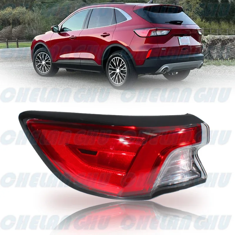 LED Tail Light For Ford Kuga Escape 2020 2021 2022 US Version Left Outer Side Rear Lamp Brake light Turn Signal Car accessories