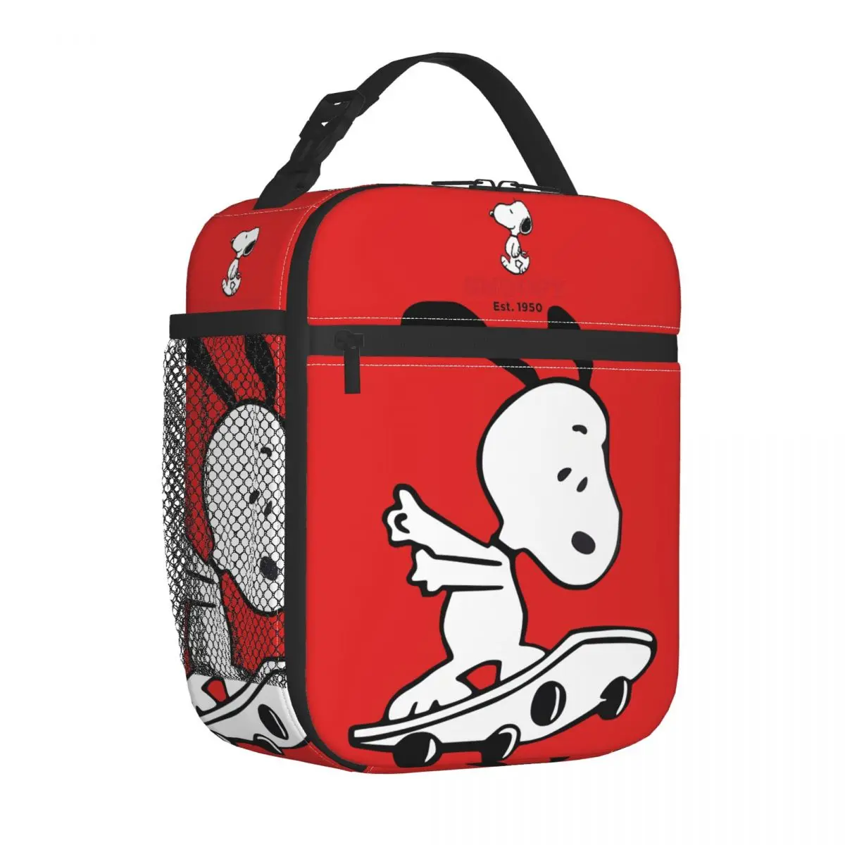 Turystyka Snoopy orzeszki ziemne szczelne izolowane ręczne orzeszki ziemne Snoopy Outdoor torba na lód studenci torba na drugie śniadanie