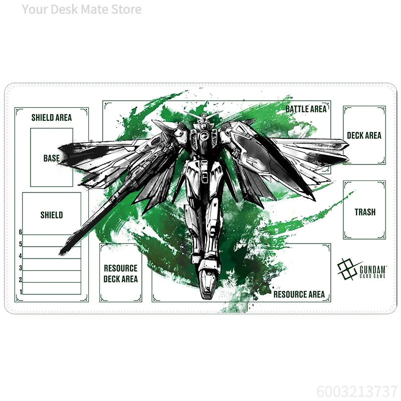 Diy Gundamed Amuro Ray Fllay Allster Card Battle Mat Single Player Board Game Card Battle Card Anime Card Gift Toys