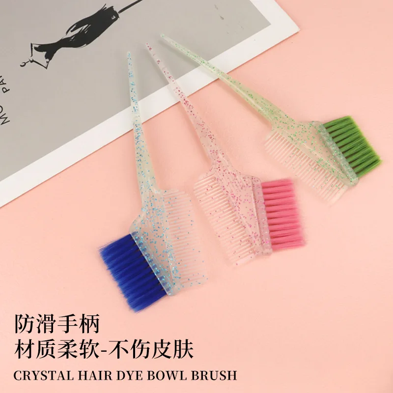 

Набор для профессионального окрашивания волос из 3 предметов: крем-краска, нескользящая кисть, миска для смешивания, мягкая кисть для окрашивания с эффектом жемчуга