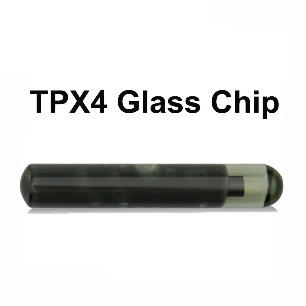 XRNKEY TPX4 Glass Transponder Blank Chip for JMA TPX4 Clone ID46 Can Replace TPX3 Auto Car Key Copy Cloner Chip