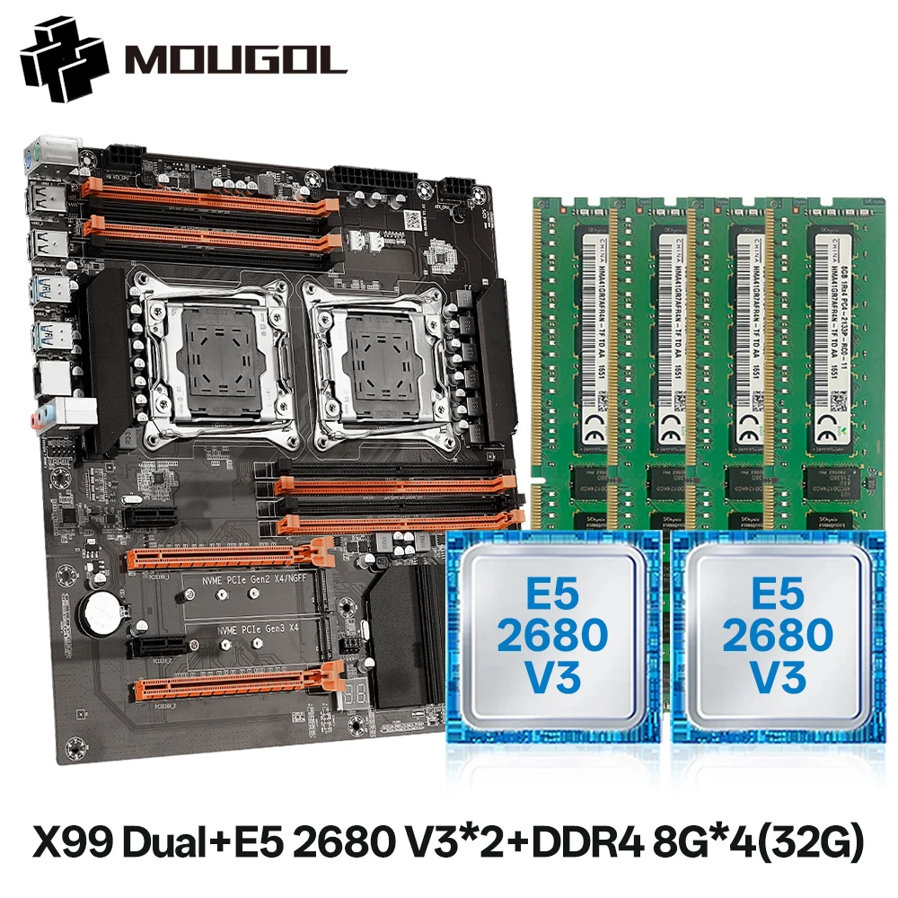 Mougol X99 Dual Cpu… - image
