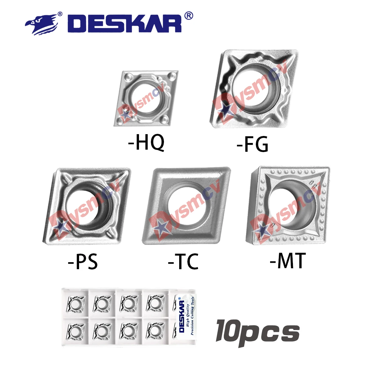 DESKAR 100% الأصلي CNC إدراج CCMT060204-FG CCMT09T304-TC LF90 ثقب داخلي مخرطة أدوات CCMT سلسلة السيراميك الصلب أجزاء خاصة