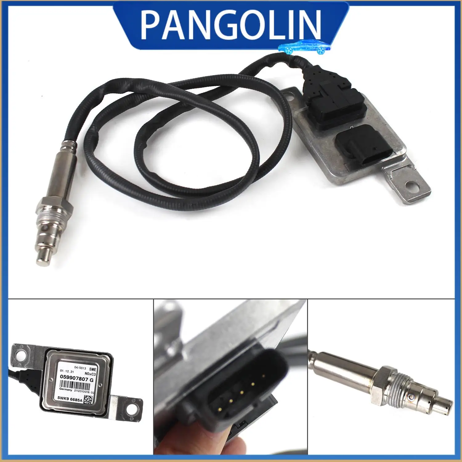 

PANGOLIN Rear Downstream NOX Nitrogen Oxygen Sensor For Audi Q7 2009-2015 For VW Touareg TDI 2013-2016 3.0L Turbo Diesel Engine