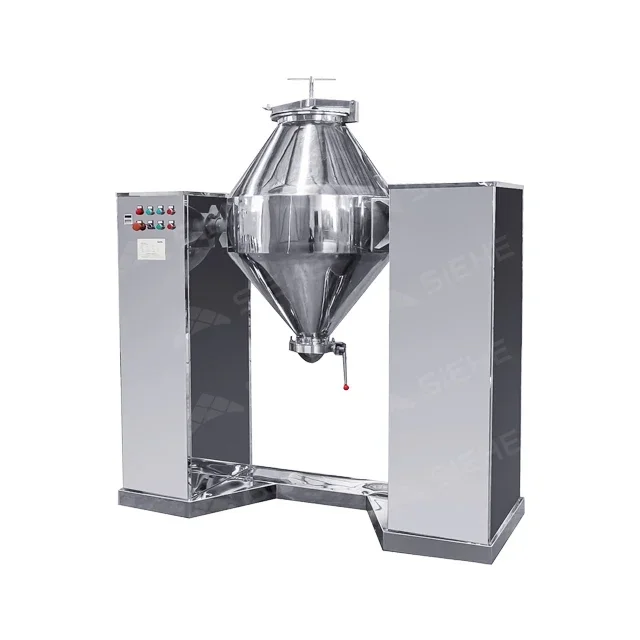 Stainless Steel Rotary Drum Powder Double Cone Mixer