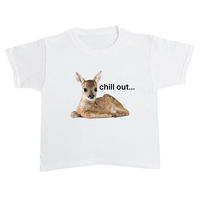 Aesthetic Chic Fawn Print Cute Sexy Crop Tops Punk Emo Girls Harajuku Streetwear Fairy Tale Y2K Clothes Women's Baby T-Shirts