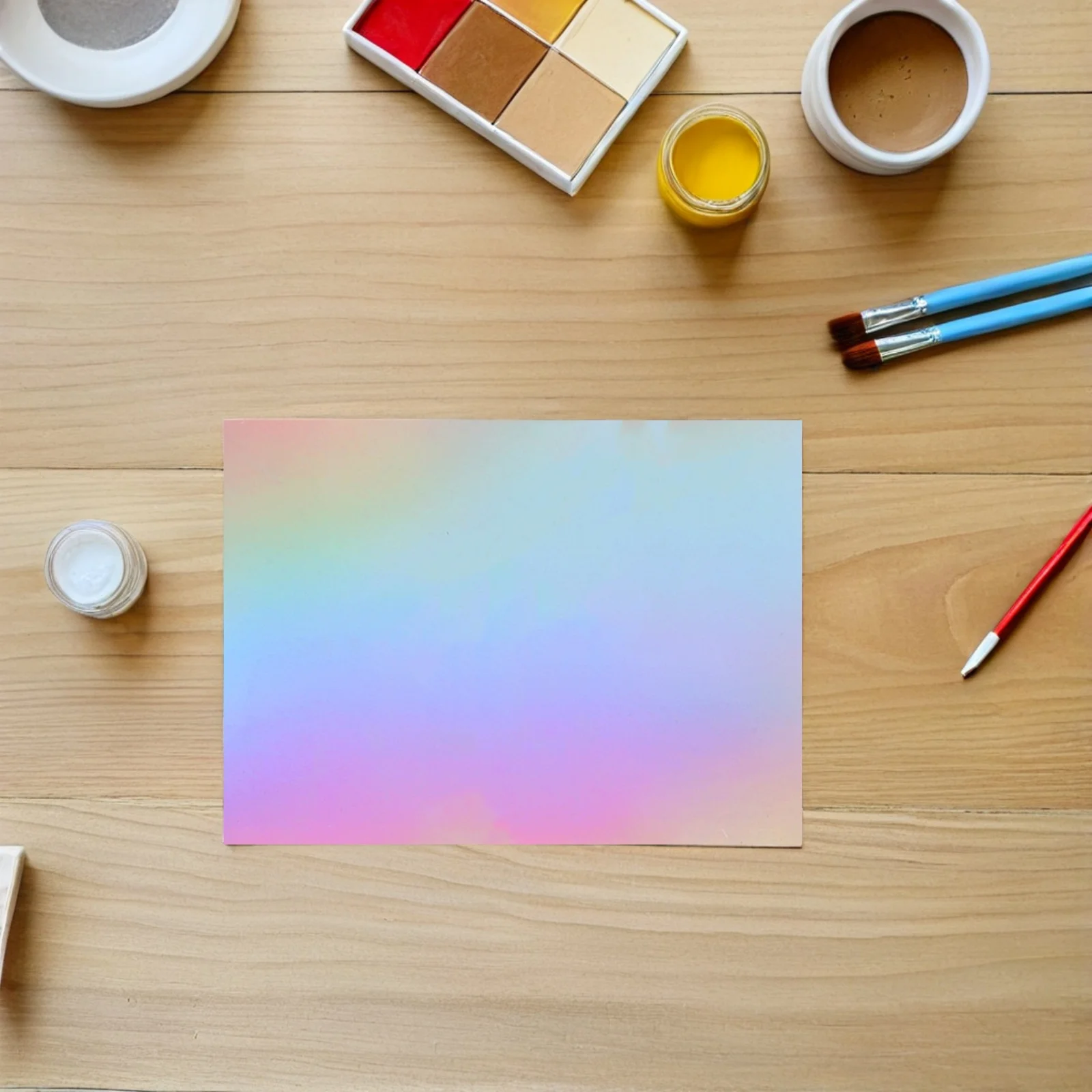 60 قطعة من ورق البطاقات المعدني المجسم A4 صفائح احباط قزحي الألوان DIY بها بنفسك ورق الحرف سجل القصاصات لوازم صنع البطاقات