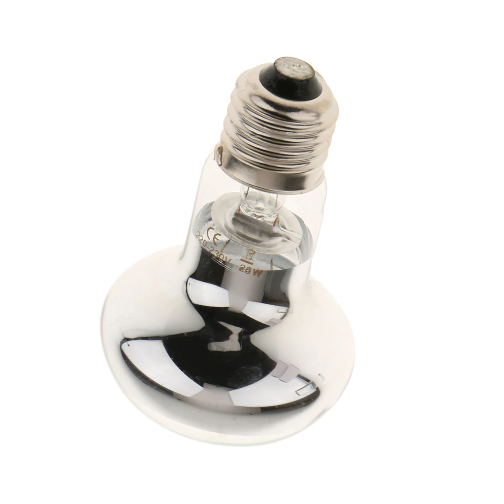 Snake Heat Lamp UVB UVA Reptile Basking Spot Bulb for Vivarium Terrarium Heating Nocturnal Pet Flow