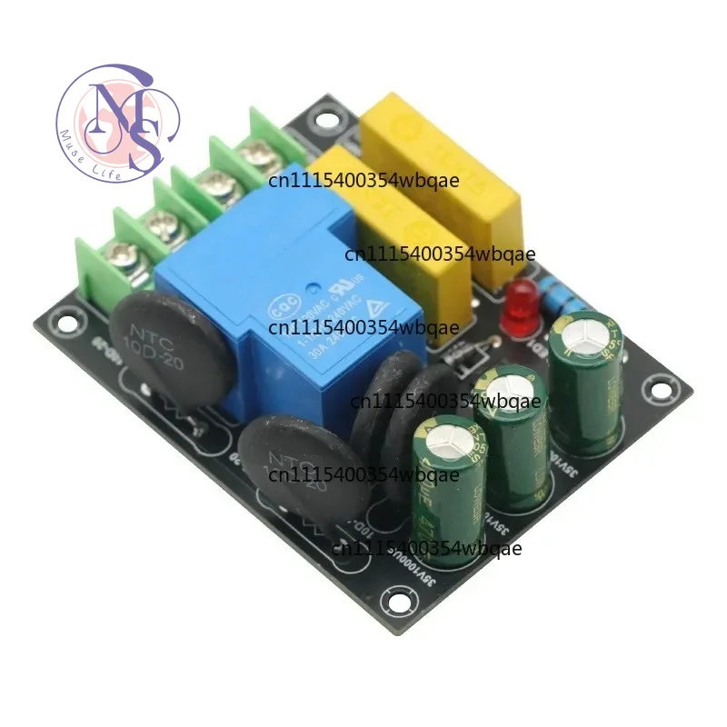 ZOCI-FOR-2000W Class A Amp Soft Start Power Delay Protection Board AC220V Input, Replacement Parts