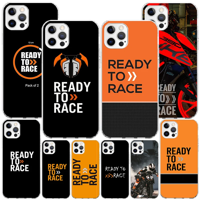 Ready To Race Phone Case For Apple iphone 16 15 14 13 12 11 Pro Max SE X XS XR 7 + 8 Plus Print Soft Cover Fundas 15 14 13 12 Mi