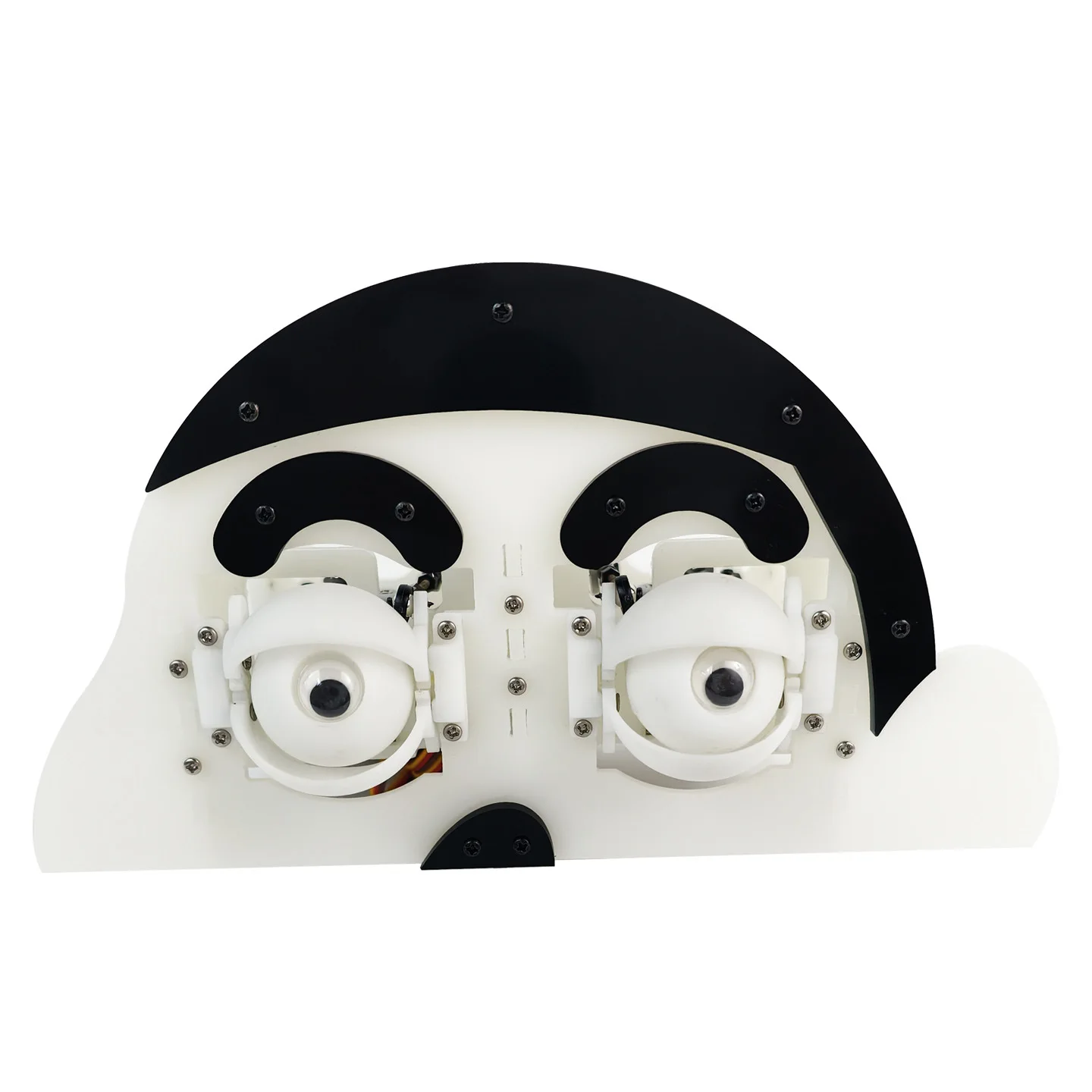 New 6DOF Dynamic Eyes Bionic Robot Face Model 6 Small Servo Movable Expressive Robot Head DIY STEM Educational Robot Kit