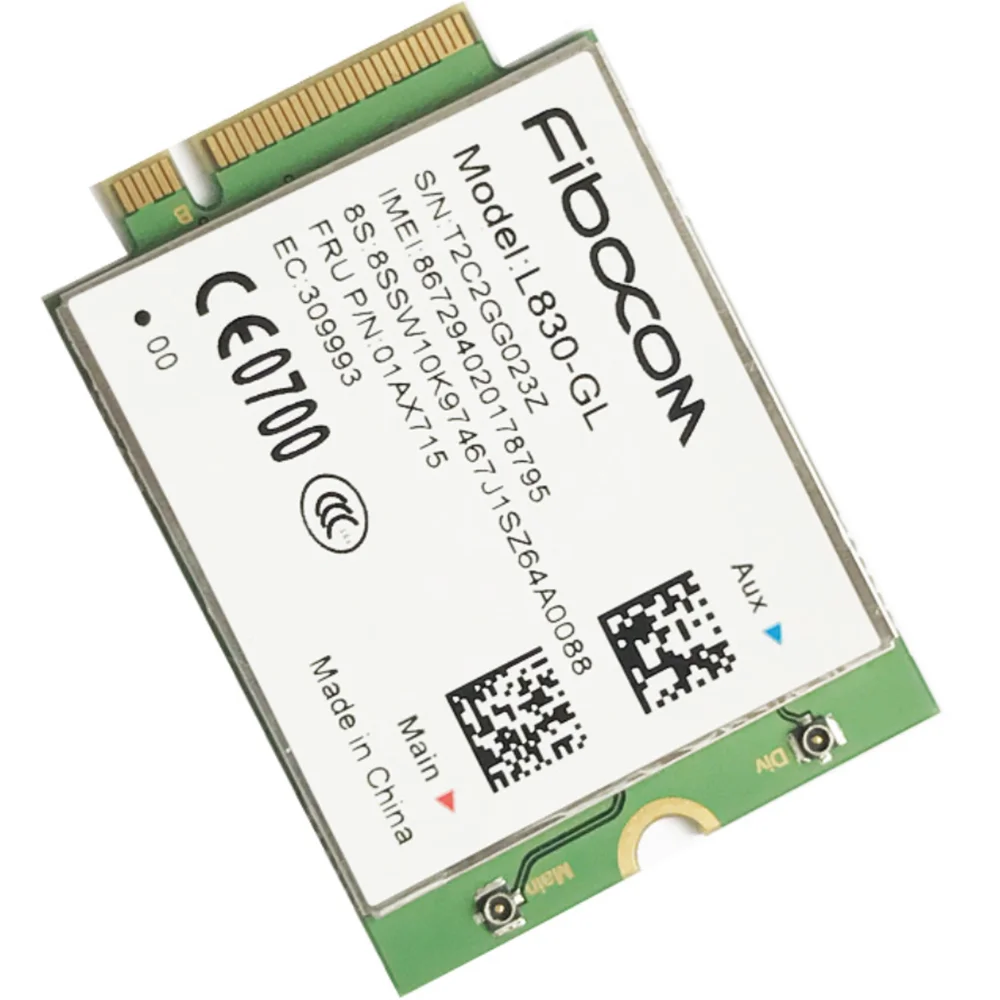 For Fibocom L830-GL FDD-LTE TDD-LTE 4G Module 4G Card WWAN Card FRU 01AX715