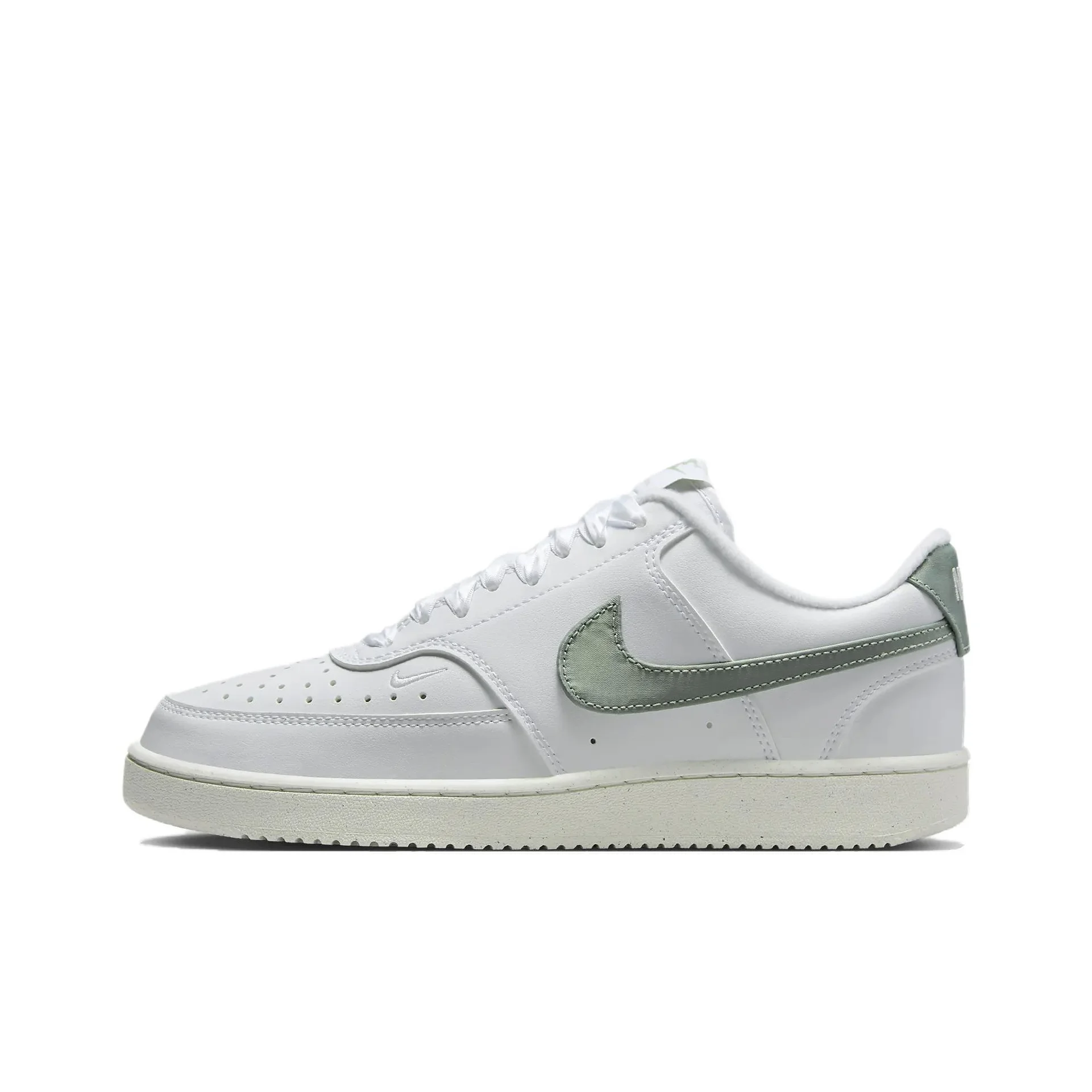 Nike Court Vision Low Skateboard Shoes Women's Low Top White/Sailboat/Emerald HV5246-102