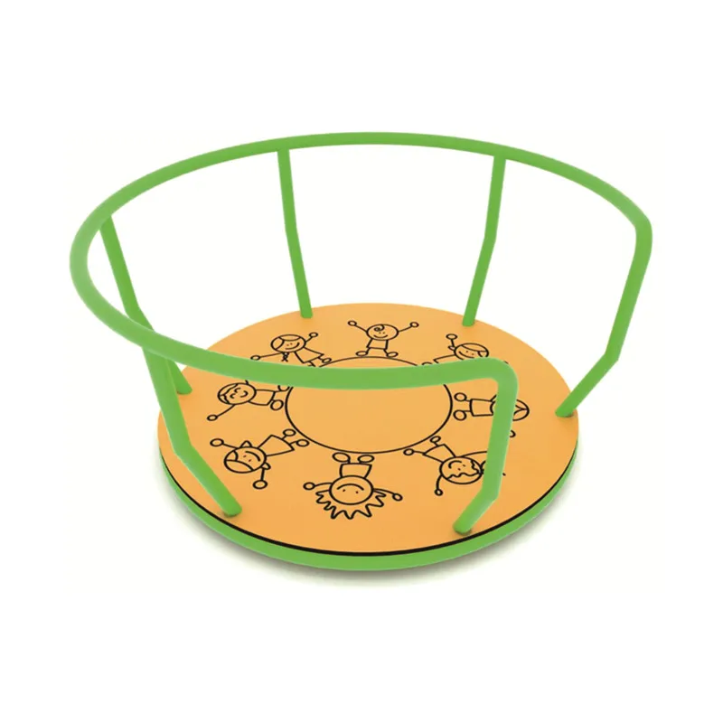 Popular Comfortable Children's Outdoor Playground Swivel Chair Set Amusement Equipment with Rotating Seat