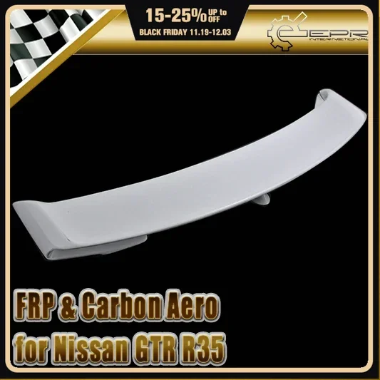 

Car-styling For Nissan R35 GTR Full FRP Fiber Glass OEM Rear Spoiler Trunk Wing