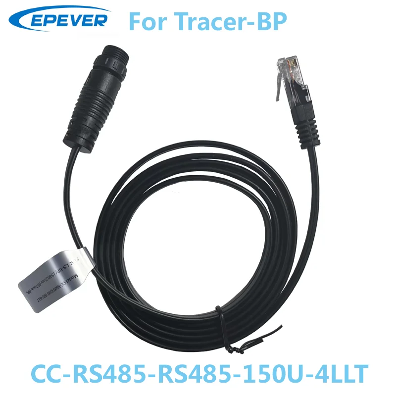 EPEVER RS485 Cable Waterproof Connector For TracerBP MPPT Solar Controller CC-RS485-RS485-150U-4LLT Communication Cable