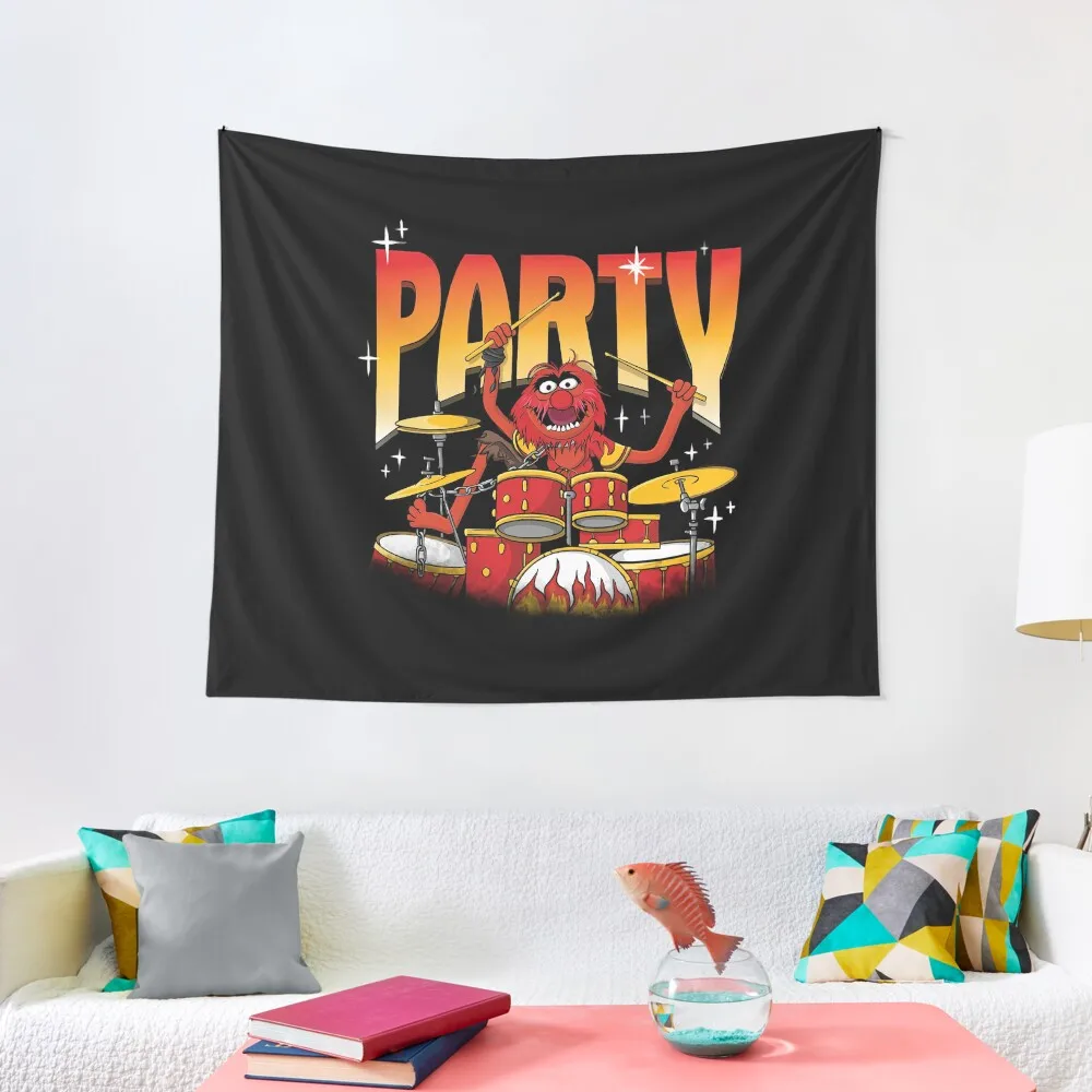 

Party Animal Muppets Show Tapestry Carpet Wall Japanese Room Decor Bedrooms Decorations Room Decor Tapestry
