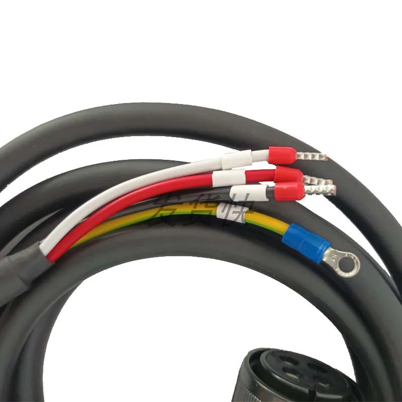 Motor Power Line R88A-CA1EXXXS R88A-CA1E005S Connecting Cable Black