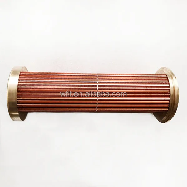 6AY Marine Engine Parts Cooler Core Heat Exchanger For Yanmar Machinery Accessories