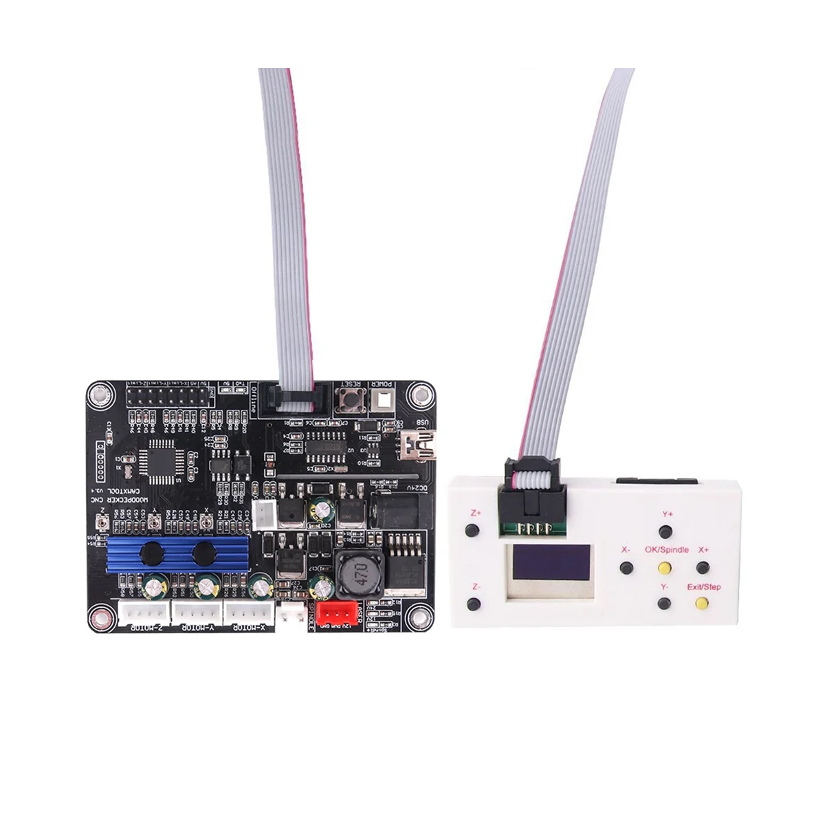 1.1 USB Port CNC Engraving Machine Control Board 3-Axis Integrated Driver, Offline Controller for 3018 Laser Machine