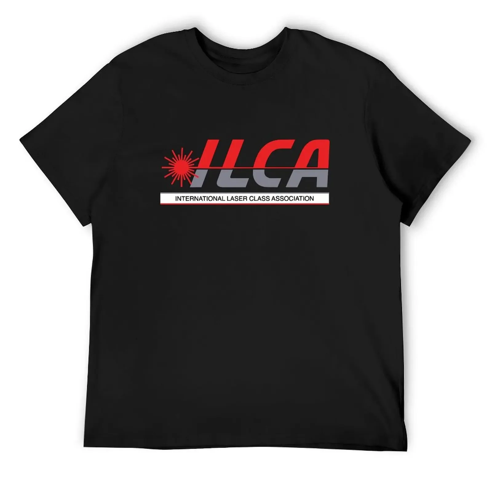 ILCA- International Laser Sailing Association-logo T-Shirt quick drying street wear anime tshirt anime clothes men workout shirt