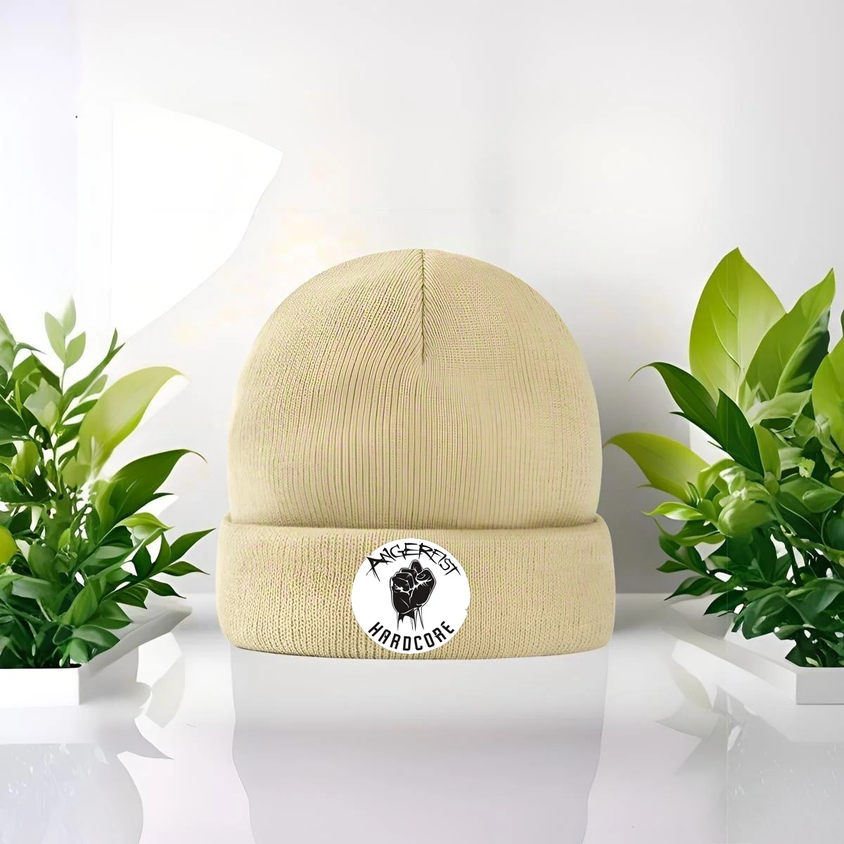 قبعة AngerFist Electropedia Wiki Fandom 2026 الجديدة المحبوكة للجنسين - أغطية رأس شتوية متعددة الألوان ودافئة ومريحة مع Styli #5