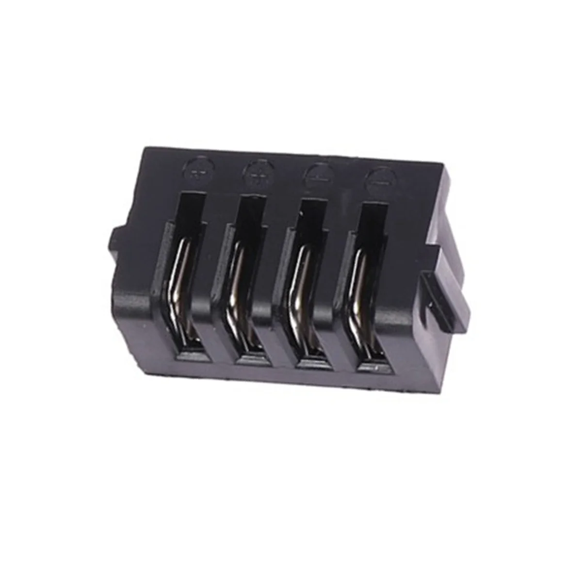 ABAZJ 1 par de conectores de descarga de energía de batería de bicicleta eléctrica conector macho y hembra de 4 pines reemplazo de Base de batería/placa para Hailong