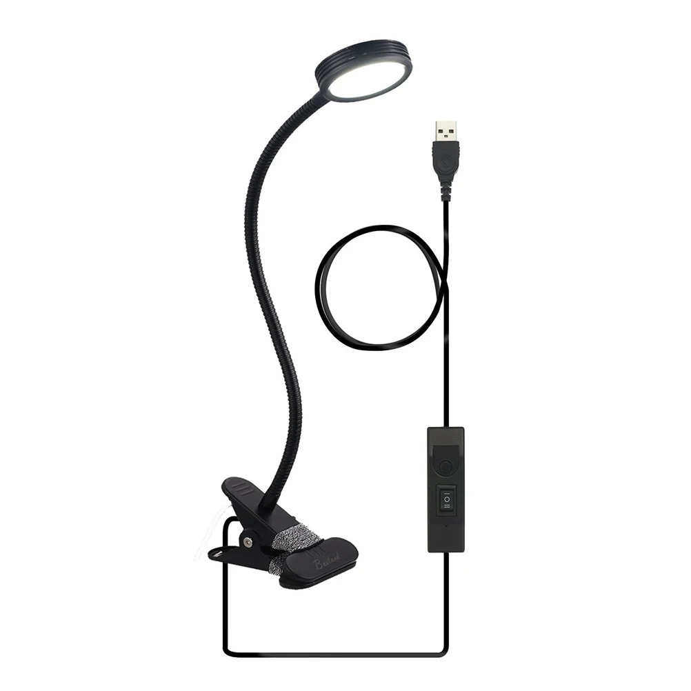 

Dimmable Lamp 15 Inches Clamp 3 Color Temperatures Vintage Yellow Warm White Cool White Brightness Levels for Children