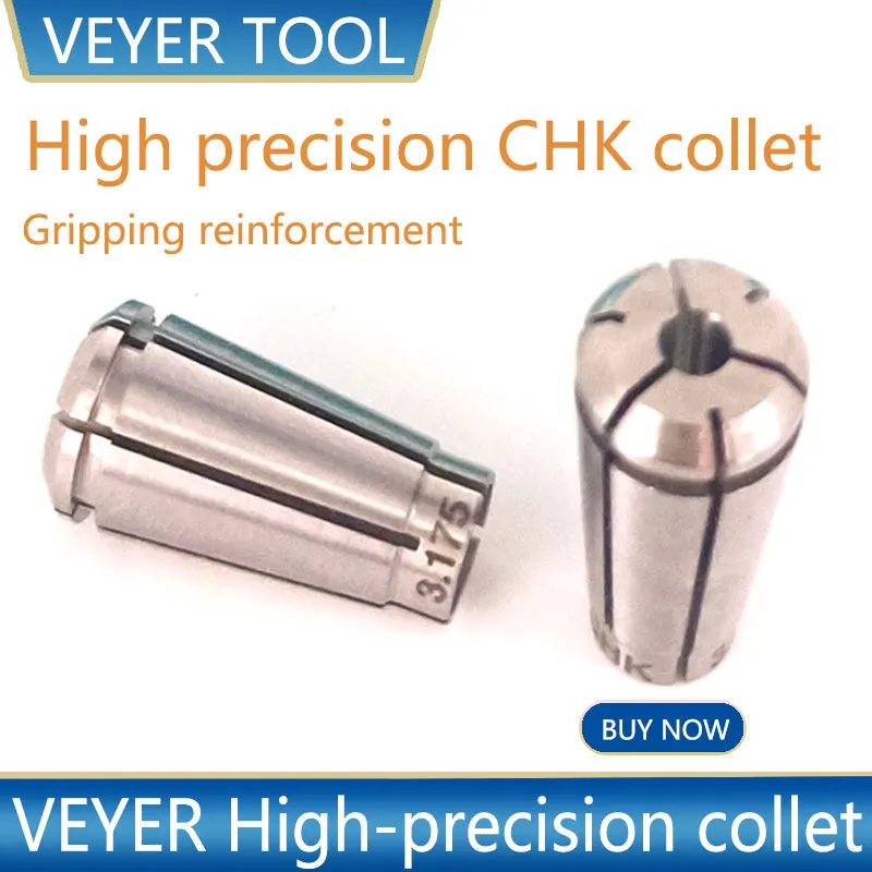 【Free Ship】Collet Chuck PCB Splitter VEYER CHK 3.175/3.0/4.0/5.0/6.0 Spindle Collet CNC Machine Parts