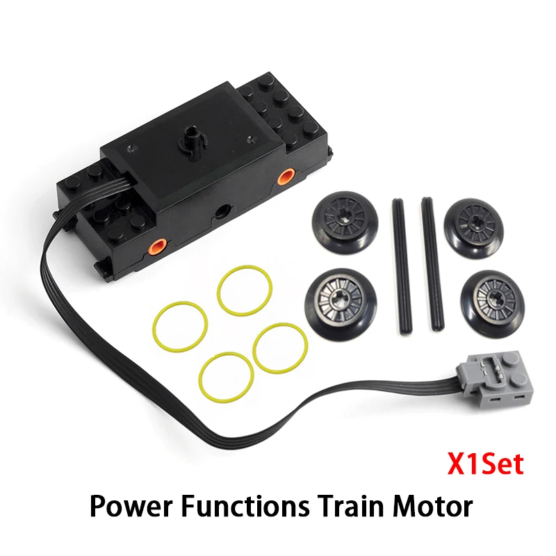 MOC Technical Power Function Car Motor Parts Buiding Block Vehicle RC Motor Servo Train PF 8293 8883 DIY High Tech Car Truck Toy