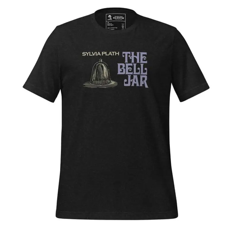 The Bell Jar Sylvia Plath Literary T-Shirt