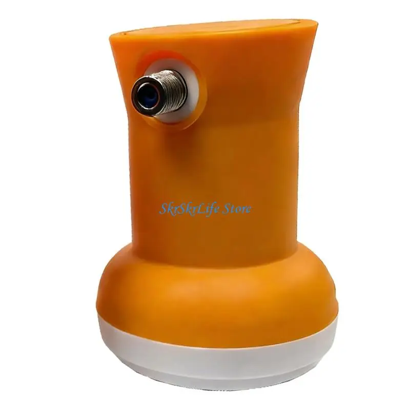 E65E Easy Installs KUs Band Single LNB Receiver For 4K UHD And 3D On Tricolor 75 Satellite