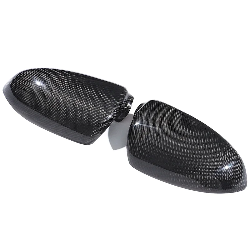 Rearview Mirror Cover Wing Mirror Cap Trim Sticker High Quality Real Carbon Fiber For Mercedes-Benz Smart Fortwo W451 2009-2014 view 5