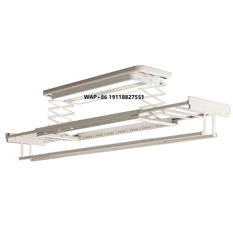 

OEM Smart Laundry Wall-Mounted Motorized Lifting Clothes Drying Rack for Indoor