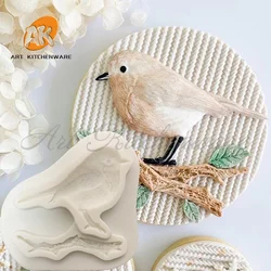 Bird Fondant Silicone Mold Cake Molds DIY Cake Decorating Tools Chocolate Gumpaste Moulds Candy Resin Clay Mould