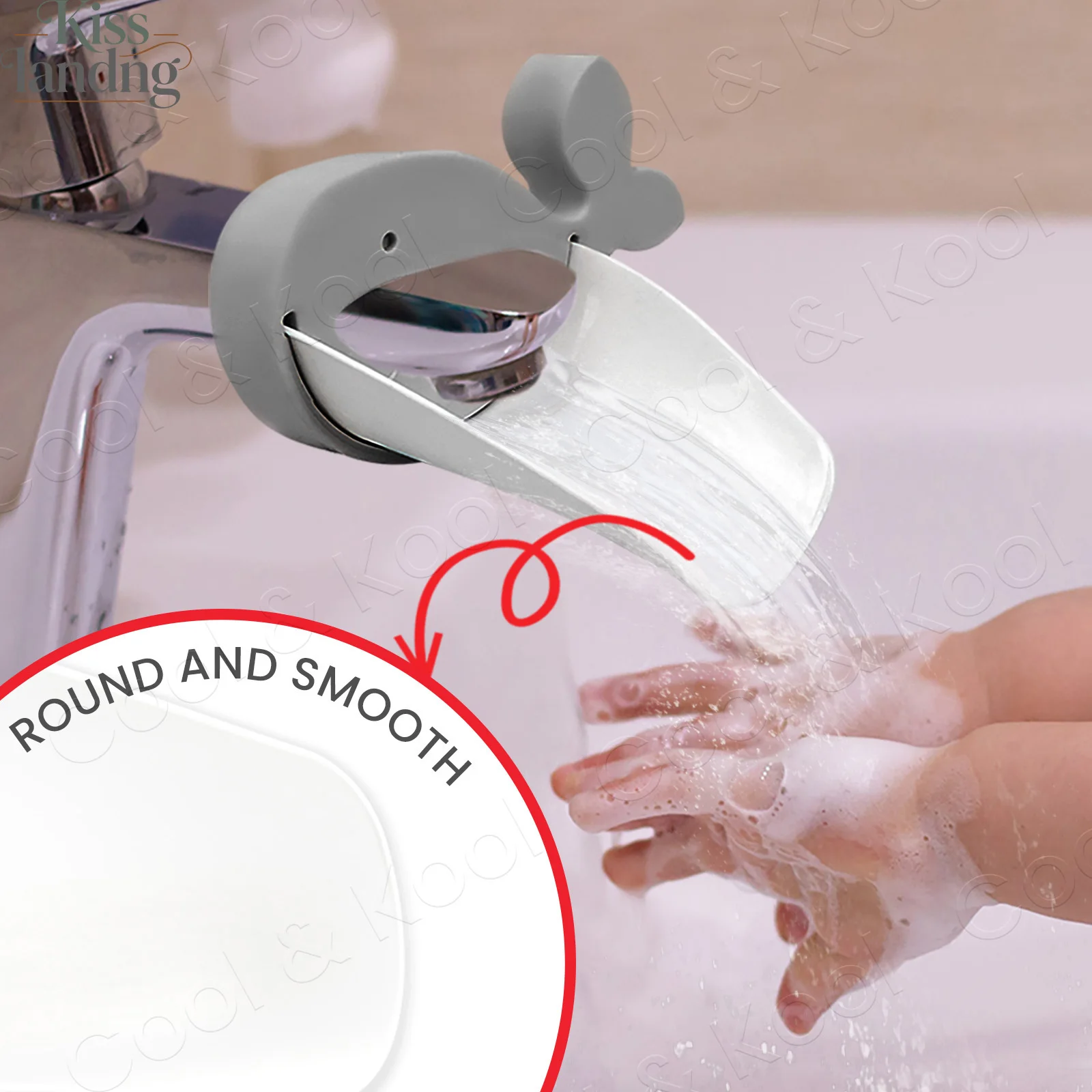 Cartoon Faucet Extender for Kids, Universal Splash-Proof Sink Spout Guide for Toddler Hand Washing