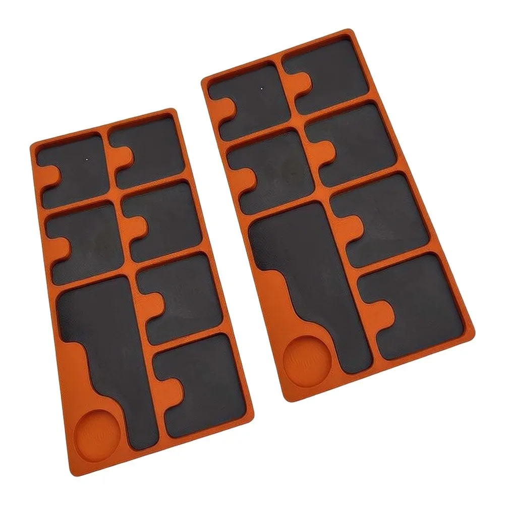 Non-Slip Magnetic Parts Tray with Engineering Plastic Body for Consistent Performance in Repair and Assembly Tasks