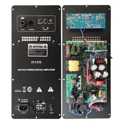 110V 220V Class D 500W Digital Heavy Power Amplifier Hifi Audio Module Active Pure Bass Subwoofer Amp Board