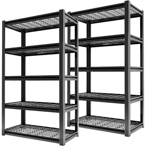 Heavy Duty Storage Shelving Unit 72" H x 35" W x 16" D 2 Pack